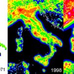 L'incremento e la previsione dell'inquinamento luminoso in Italia (Cortesia ISTIL)