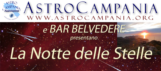 La Notte delle Stelle  2018 – Monte Faito