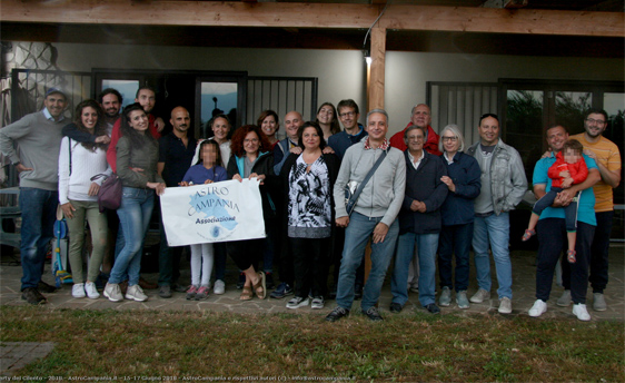 Serata osservativa e sociale in Osservatorio  –  3 Nov 2018