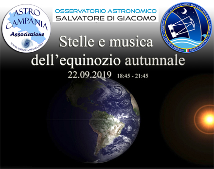 Stelle e musica dell'equinozio d'autunno 2019