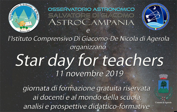 Star Day for Teachers – 11 novembre 2019