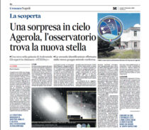 LE SCOPERTE DELLE STELLE NOVAE IN M31  SULLA STAMPA