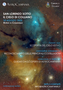 Locandina San Lorenzo sotto il cielo di Colliano 2025
